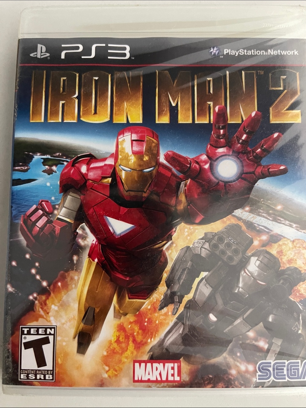 Sony PS3 Iron Man 2 Video Game - Red and Gold Cover Art brand new sealed.